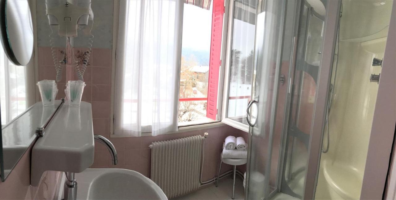 Hotel Restaurant Le Grillon Chambon-sur-Lac Esterno foto